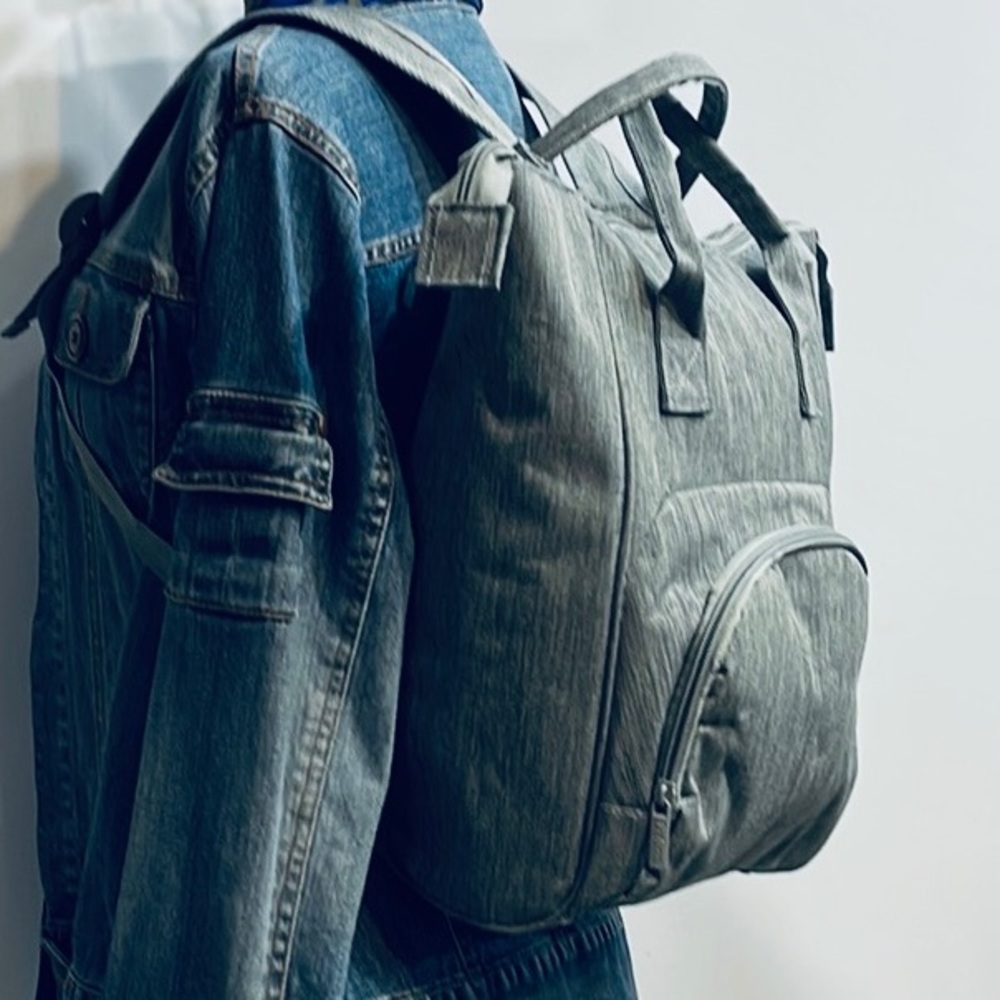 Gray Backpack - Picture 4 of 14